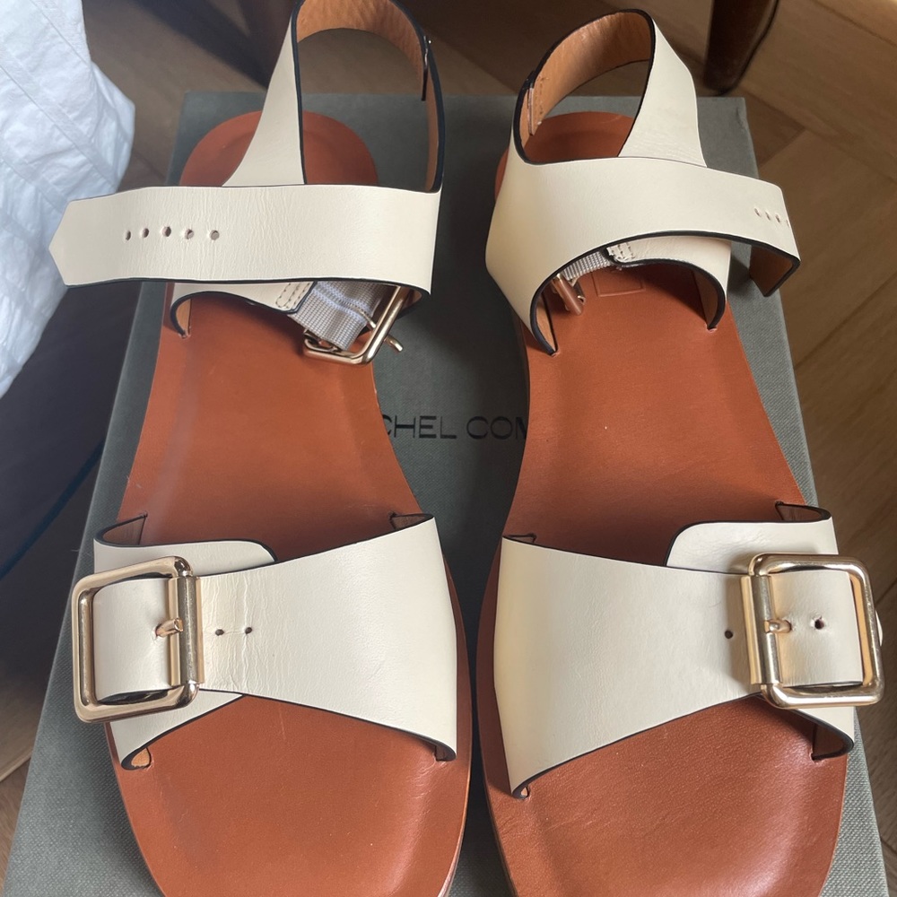 Rachel Comey Betta Sandal in Butter - Picture 2 of 5